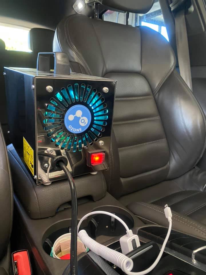 sanificazione auto con ozono presso gommista Gomme e sicurezza