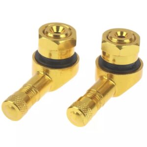 COPPIA VALVOLE 90° PER RUOTE TUBELESS Colore Oro